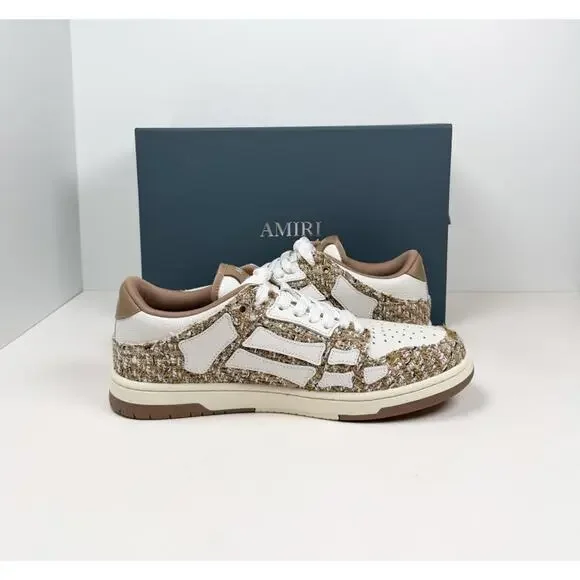 Size 44EU/11US - Amiri Skel Top Low Boucle Sneakers🍂 NEW/RETAIL $750!